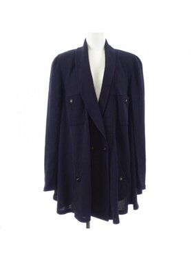 Chanel Vintage Jacket Navy 38